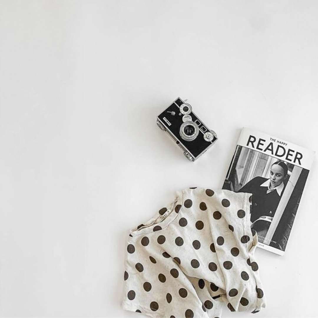 Anggo Tops 2T/3T / ivory Dot Tee