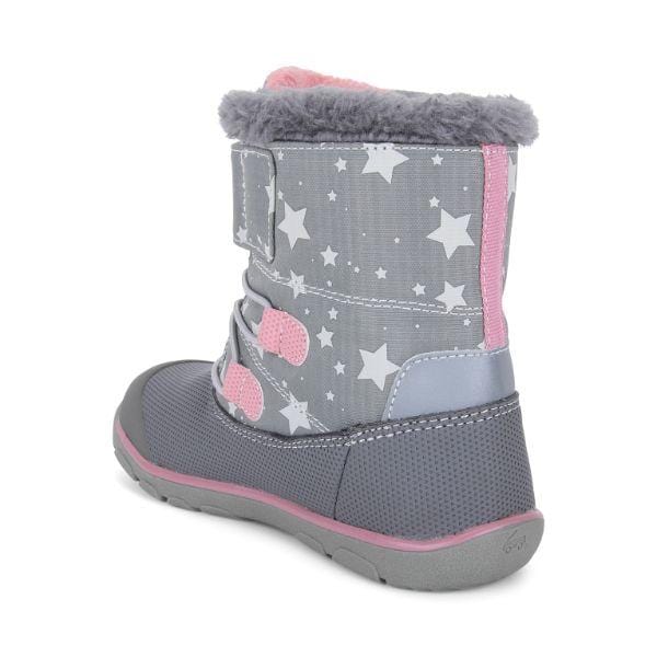 See Kai Run Clothing / Footwear / Winter Boots Gilman Waterproof Winter Boots - Gray/Stars