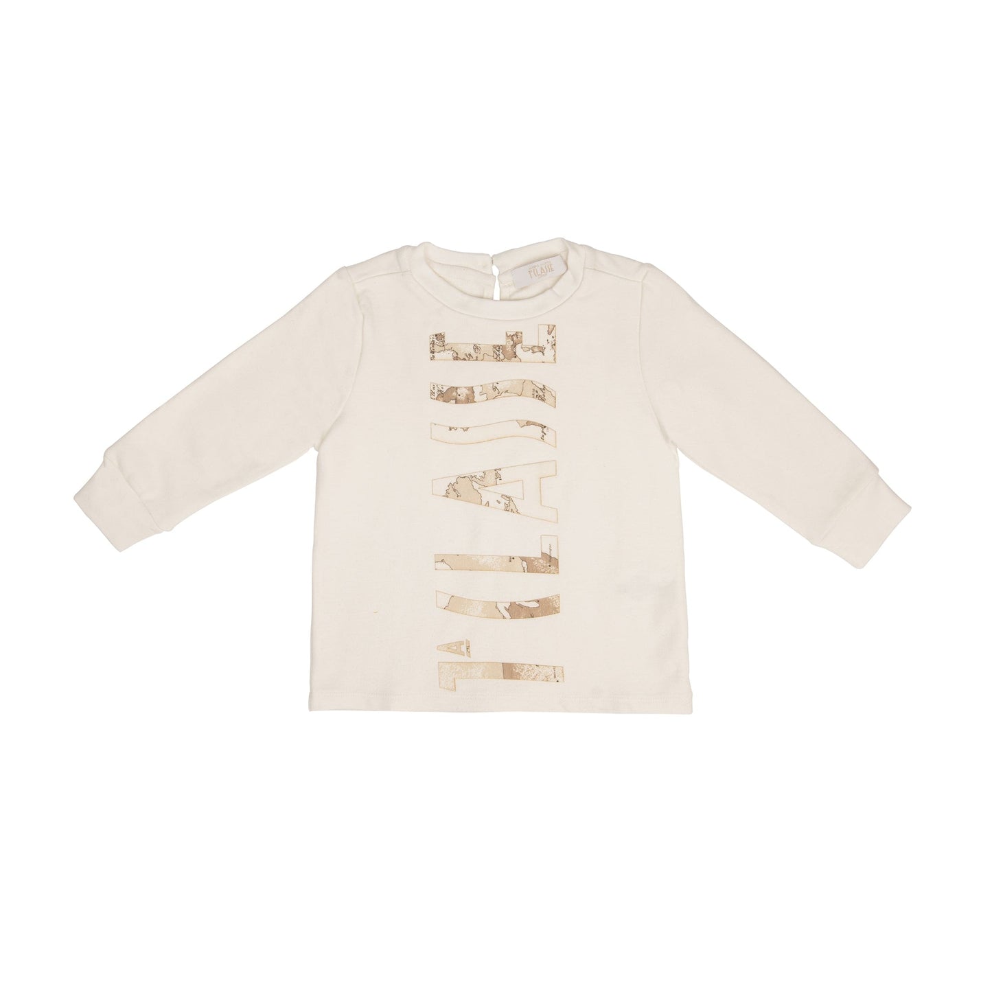 Alviero Martini Tops Cream sweater with light beige "1A CLASSE"