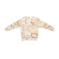 Alviero Martini Tops Light beige "1A CLASSE" geo print sweater