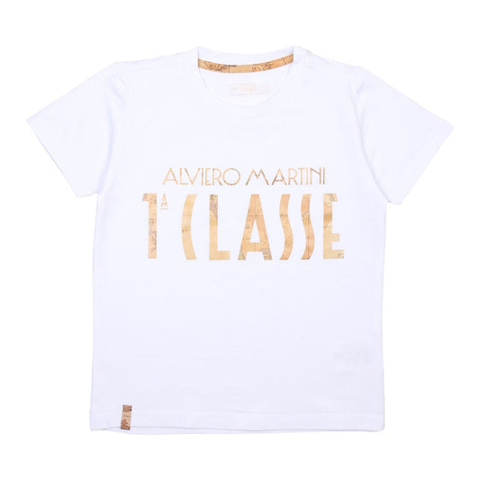 Alviero Martini Tops White "1A CLASSE" t-shirt
