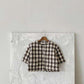 Anggo Outerwear Gingham Quilted Puffer Jacket