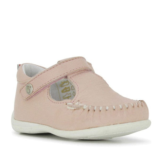 Benjie of Switzerland Footwear Pink First-Steps Velcro Shoes