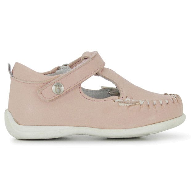 Benjie of Switzerland Footwear Pink First-Steps Velcro Shoes