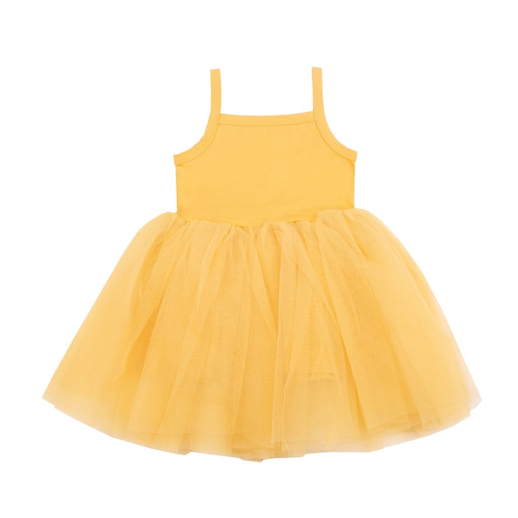 Bob and Blossom Clothing / Dresses 1-2Y / Mustard Bob & Blossom Tutu Dress