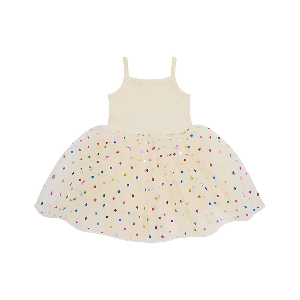 Bob and Blossom Clothing / Dresses 1-2Y / Vanilla Spot Bob & Blossom Tutu Dress