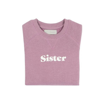 Bob and Blossom Clothing / Tops 1Y Sister Sweatshirt - Violet