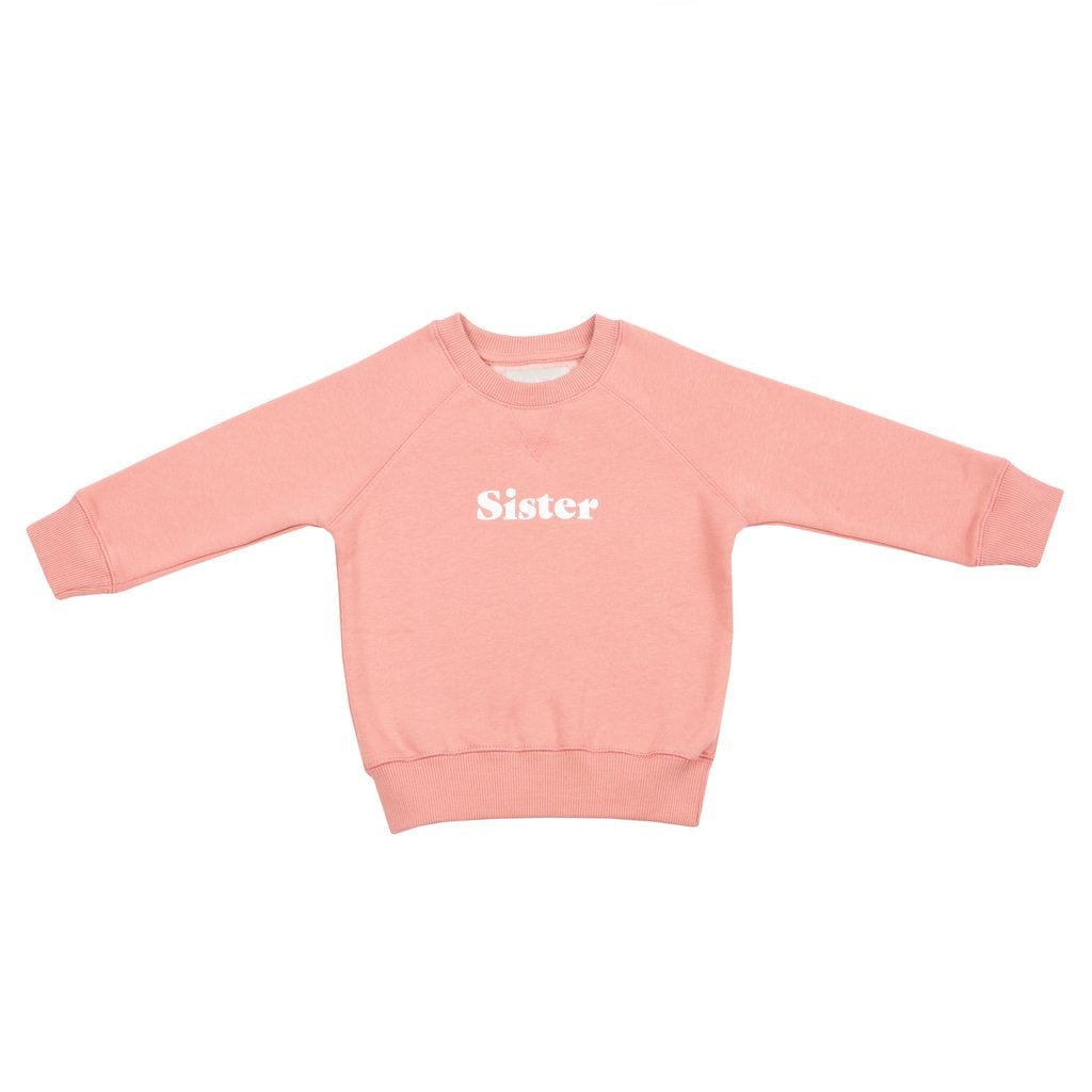 Bob and Blossom Clothing / Tops Sister Sweatshirt - Rose Pink