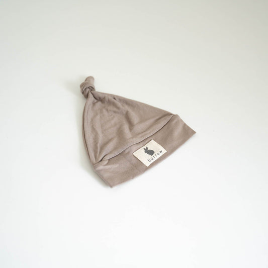 Burrow Baby Hat Knotted Beanie | Tan