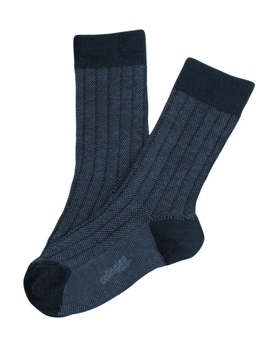 Collegien Clothing / Socks 18-20 / C2.5-4.5 Grain de Caviar Socks, Navy