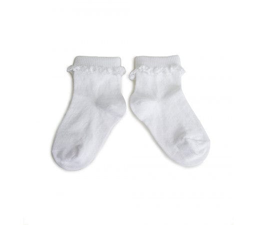 Collegien Clothing / Socks 18/20 Collegien Short White Socks with Lace