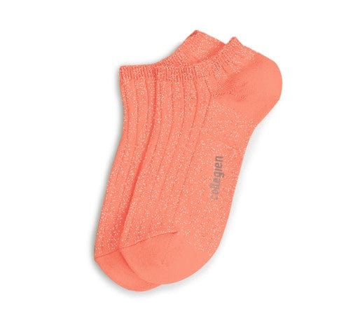 Collegien Clothing / Socks 24/27 / Peach Collegien Shiny Ankle Socks