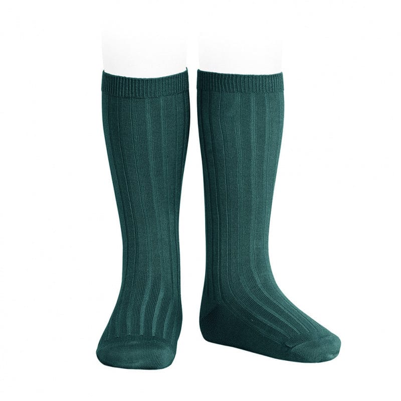 Condor Clothing / Socks 00-6M / Oil Condor Ribbed Knee Socks