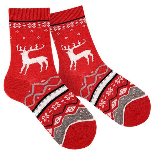 Condor Clothing / Socks 2Y Holiday Red Socks