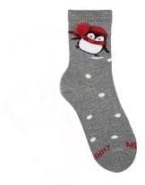 Condor Clothing / Socks Grey / 2Y Snow Penguin Socks