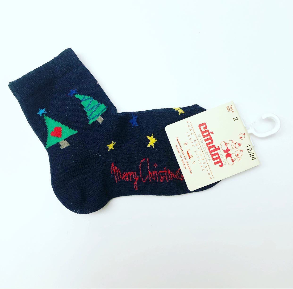 Condor Clothing / Socks Navy / 6M/00 Christmas Tree Socks