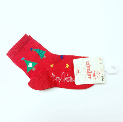 Condor Clothing / Socks Red / 6M/00 Christmas Tree Socks