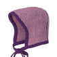 Disana Clothing / Outwear Accessories 3-6M (01) / Plum/Rose Knitted Bonnet