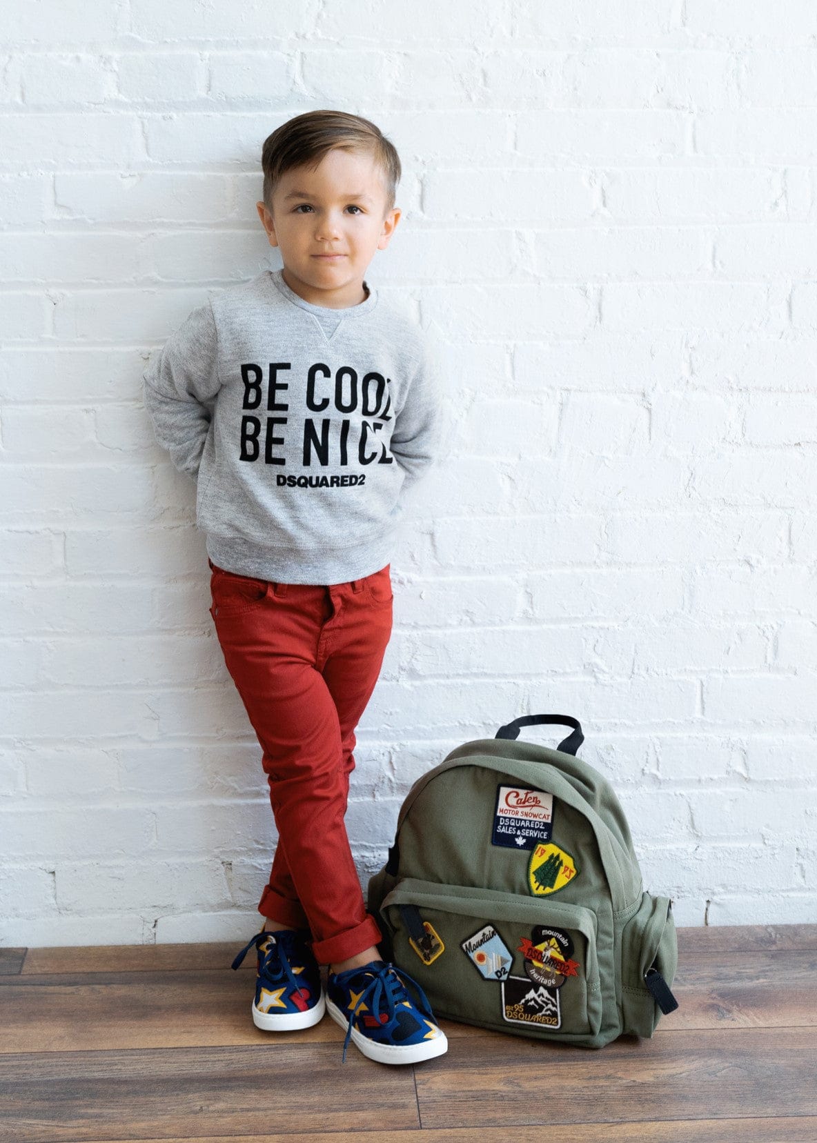 Dsquared2 Tops "BE COOL BE NICE" sweater