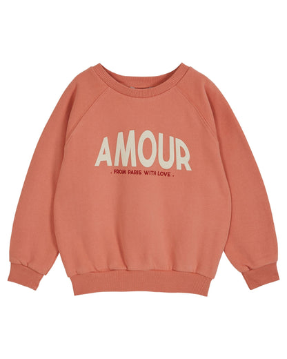 Emile et Ida Clothing / Bottoms 3Y Organic Cotton Sweater - Amour Grenadine