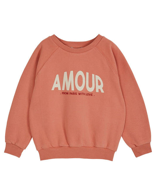 Emile et Ida Clothing / Bottoms 3Y Organic Cotton Sweater - Amour Grenadine