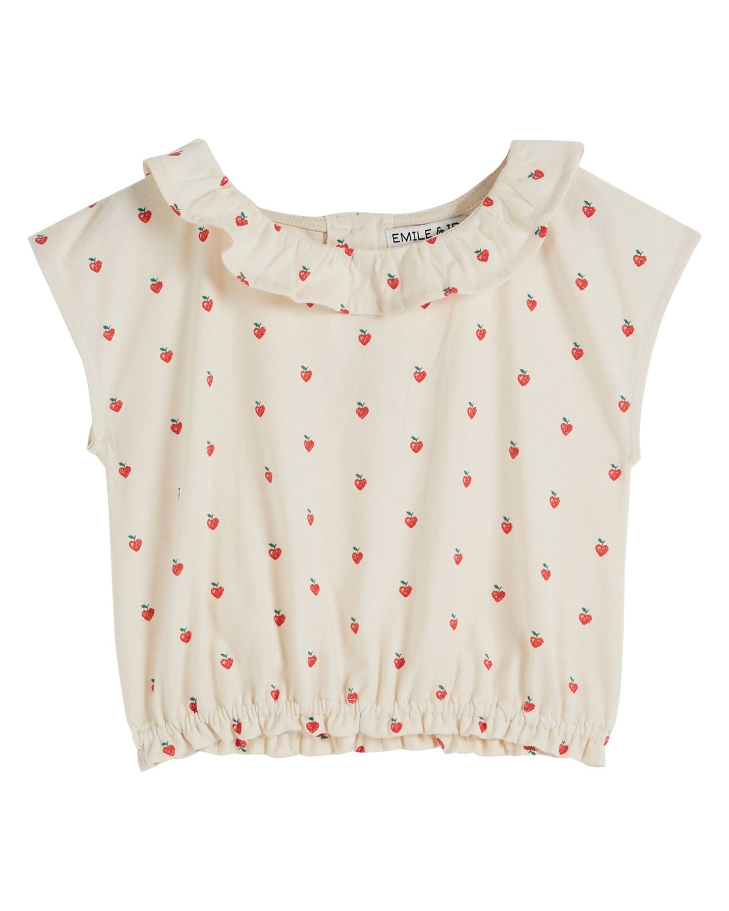 Emile et Ida Clothing / Bottoms 3Y Small Hearts Jersey T-Shirt