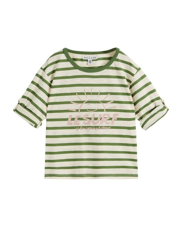 Emile et Ida Clothing / Bottoms Long-sleeved Striped T-Shirt