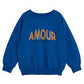 Emile et Ida Clothing / Bottoms Organic Cotton Sweater - Amour Saphir