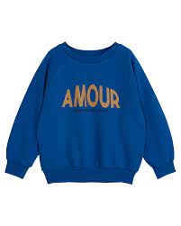 Emile et Ida Clothing / Bottoms Organic Cotton Sweater - Amour Saphir