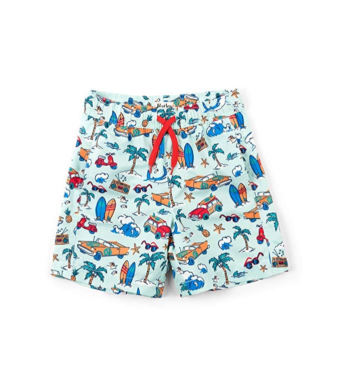 Hatley Clothing / Swimwear 2T / Surf Island Hatley Swim Trunks