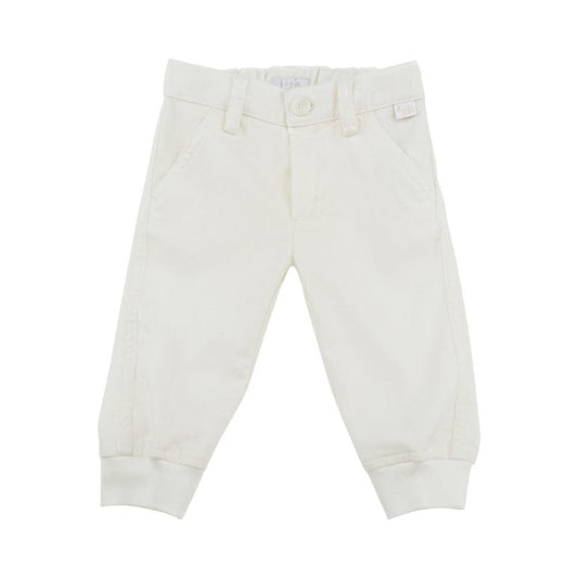 Il Gufo Bottoms Cream Jogger-Style Trousers