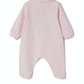 Il Gufo One-Pieces Soft jersey onesie with teddy bear appliqué