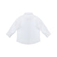 Il Gufo Tops White Linen Button-Down Shirt