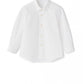 Il Gufo Tops White poplin shirt