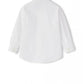 Il Gufo Tops White poplin shirt