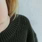 KidWild Organics Sweater Organic Chunky Knit Sweater - Forest