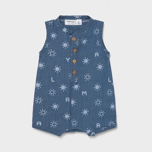 Mayoral One-Pieces Denim Sunshine Sleeveless One-piece