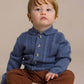 MINI A TURE Cardigan Diron Baby Cardigan - Citadel Blue