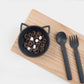 Nineware Feeding Cat Eco-Conscious Bamboo Dinnerware (Large Bowl)