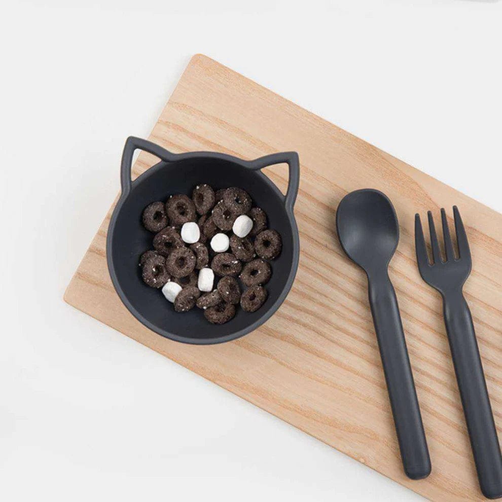 Nineware Feeding Cat Eco-Conscious Bamboo Dinnerware (mini Bowl)