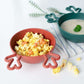 Nineware Feeding Christmas Eco-Conscious Bamboo Dinnerware (2 piece set)