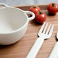 Nineware Feeding Polar Bear Eco-Conscious Bamboo Dinnerware (Mini Bowl)