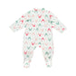 Noukie's Sleepwear 3m Bunny Print Velour Pyjama