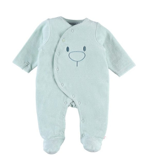 Noukie's Sleepwear Aqua velvet pyjamas