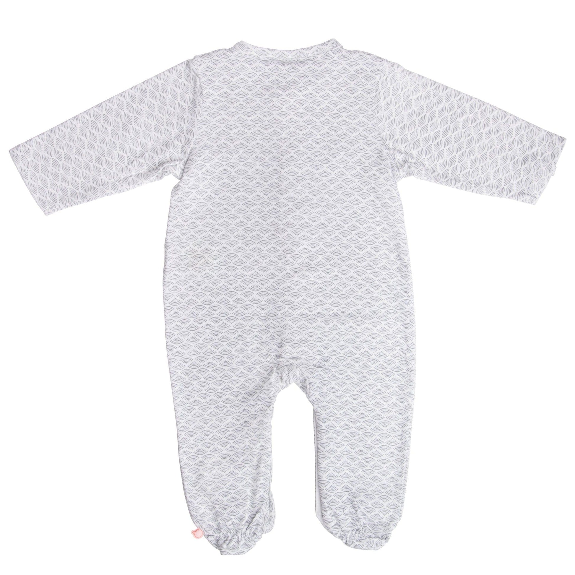 Noukie's Sleepwear Grey and White Jersey Pyjama