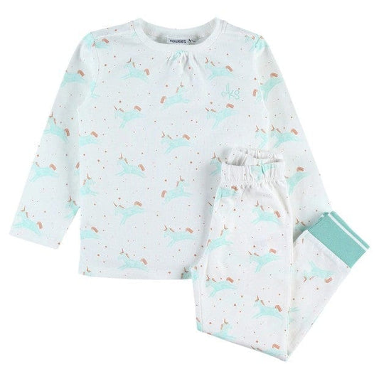 Noukie's Sleepwear Unicorn print pyjama set