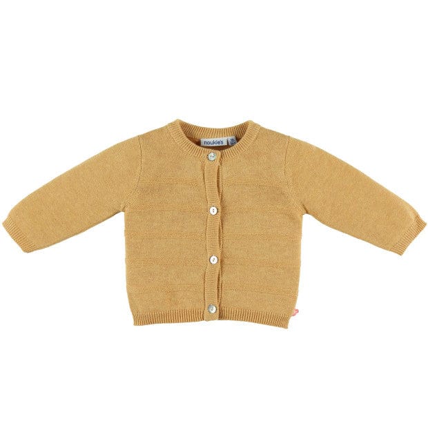 Noukie's Tops Soft Yellow Knit Cardigan
