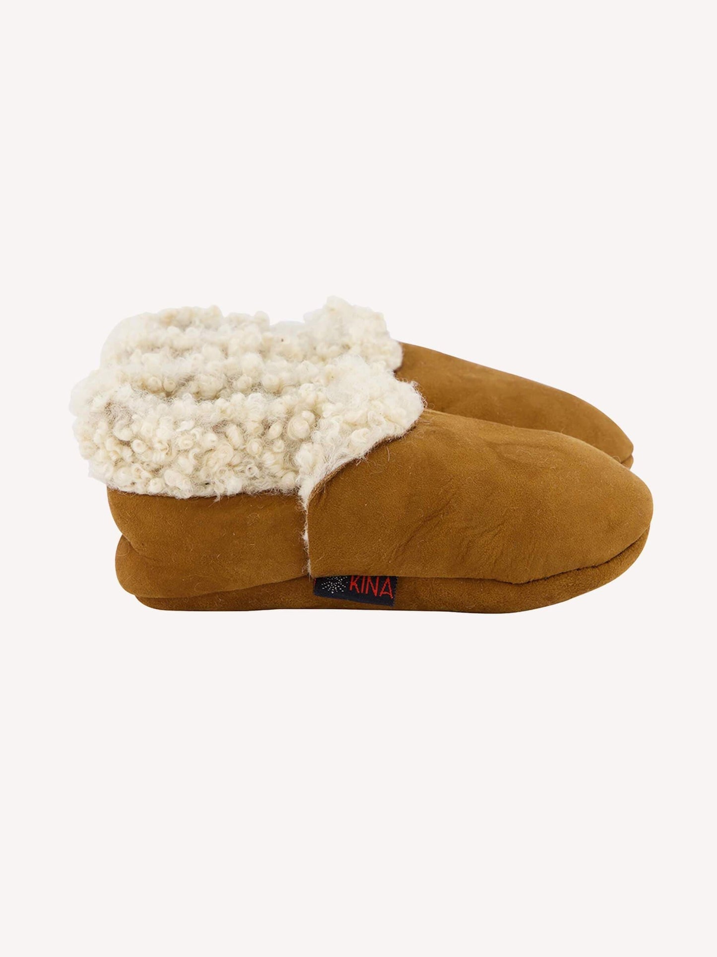 Nui Clothing / Footwear 0-3m Kina Infant Booties Natural