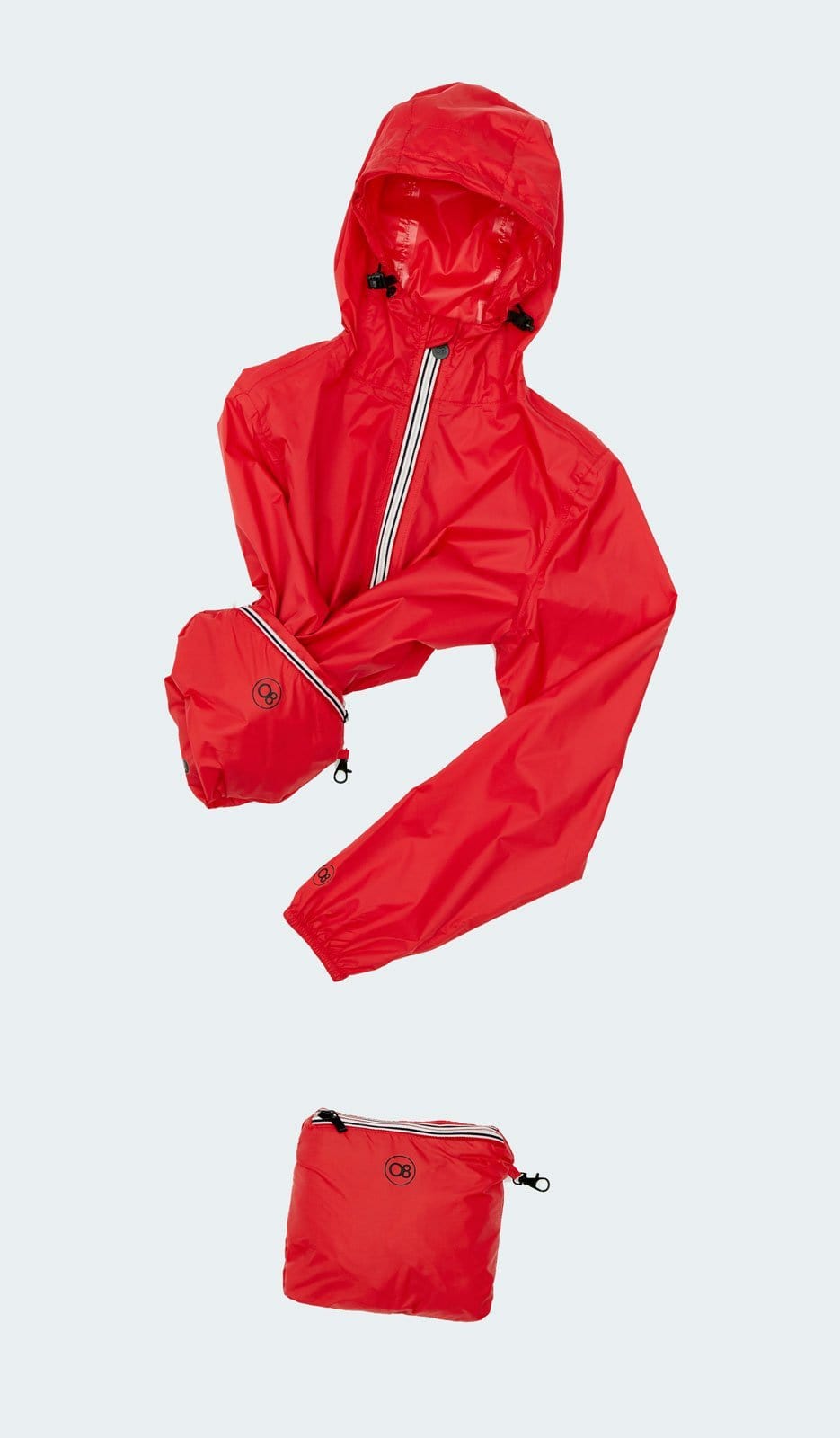 o8 Lifestyle Clothing / Outerwear O8 Lifestyle Packable Rain Jacket