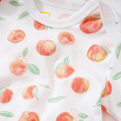 Petidoux Clothing / PJs 0-3M Petidoux Peaches Romper